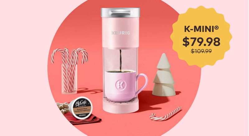 PRESS BREW ON HOLIDAY CHEER - Up to 50% Off Coffee Makers