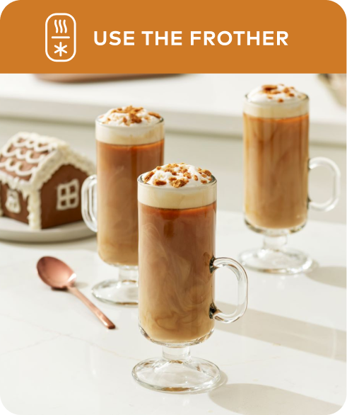 use the frother