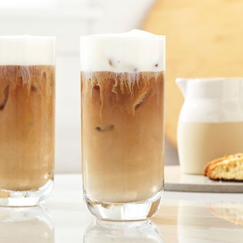 Recette de latte glacé au caramel