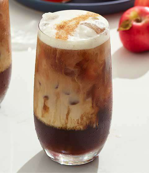 Honey Caramel Luscious Iced Latte