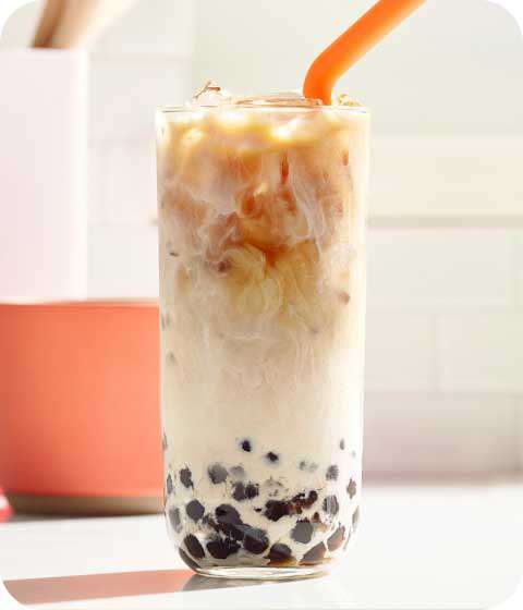 Iced Boba Coffee