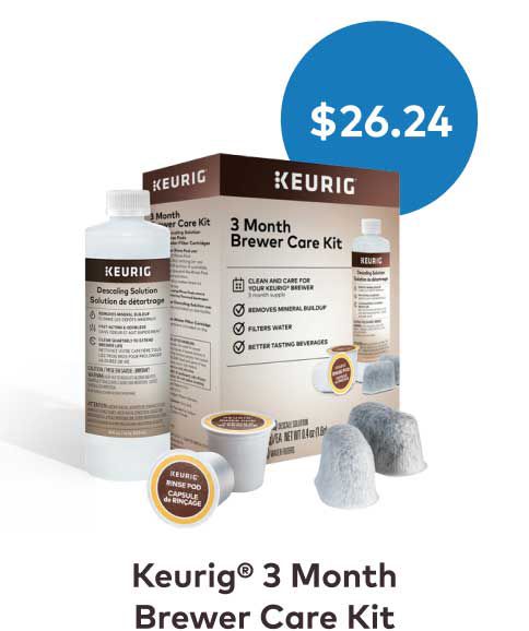 Keurig® 3 Month Brewer Care Kit