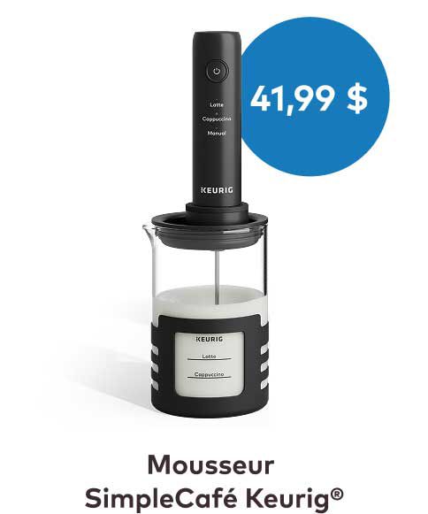 Mousseur SimpleCafé Keurig®