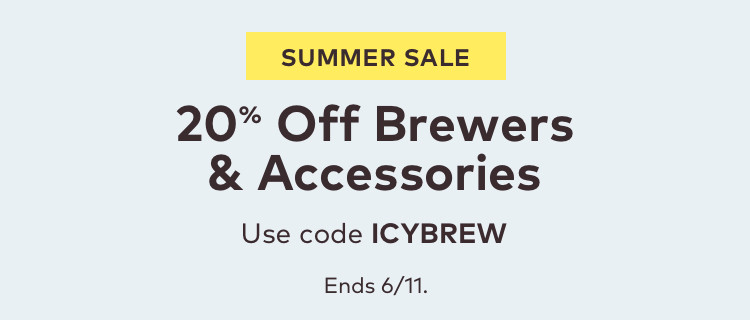 25% of keurig brewers with code SUMMER25