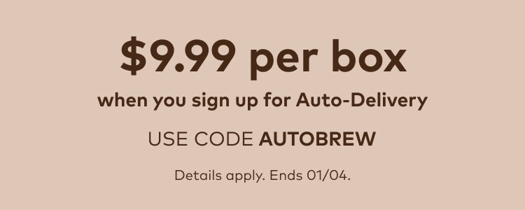 $9.99 for your first auto-delivery order