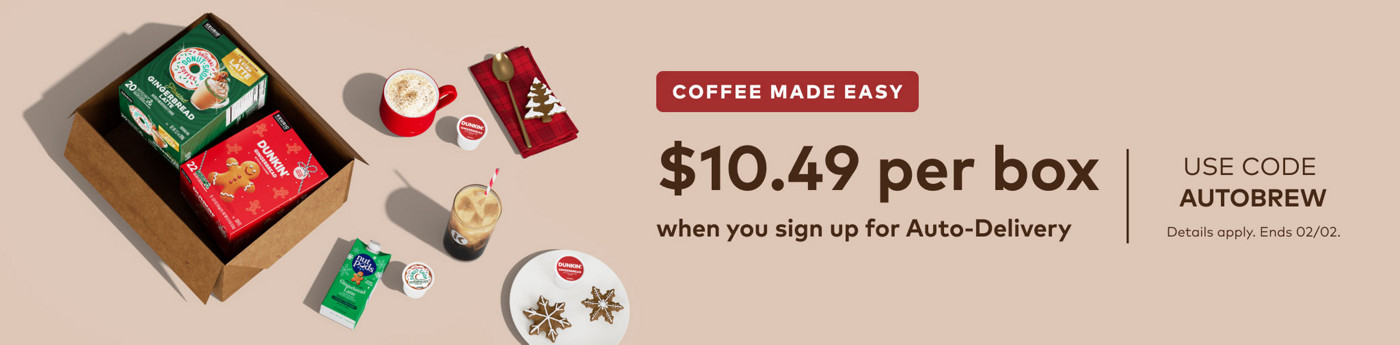 $9.99 for your first auto-delivery order