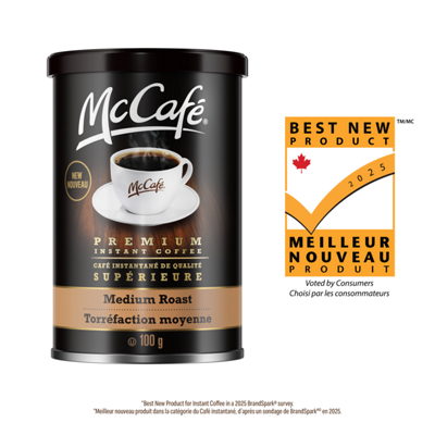 McCafé Café McCafé Café Instantané De Qualité Supérieure de torréfaction moyenne