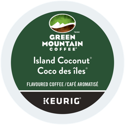 Island coconut outlet k cups