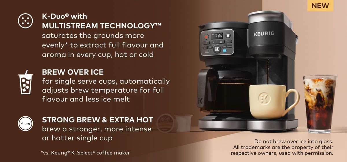 Keurig Duo Keurig Coffee Maker Serving Size Ninja Coffee Maker