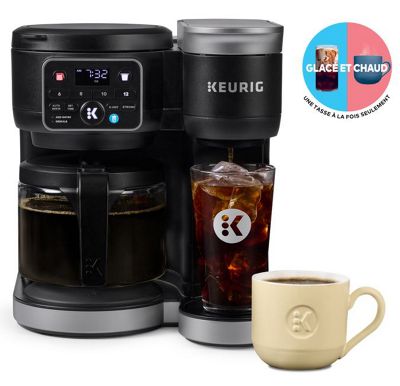 Cafetière une tasse à la fois pour capsule Keurig® K-Cup et à carafe Chaud et Glacé K-Duo® Gen 2
