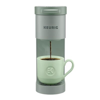 Keurig® K-Mini® Go Single Serve Coffee Maker&nbsp;Silver Sage