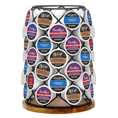 Keurig® Wood And Wire K-Cup® Pod Carousel