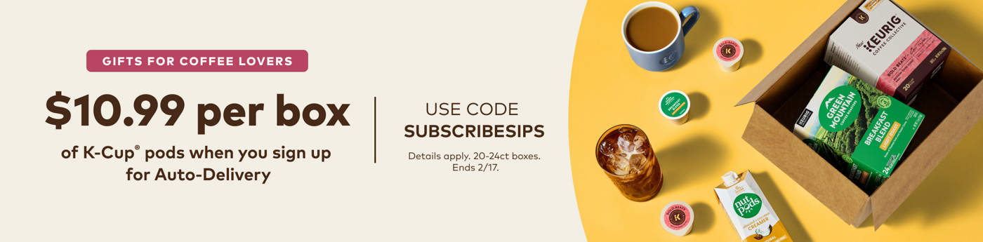 $9.99 for your first auto-delivery order