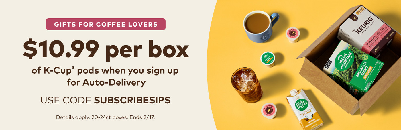 $9.99 for your first auto-delivery order