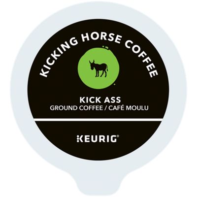Kicking Horse® Coffee Kick-Ass de torréfaction Foncée