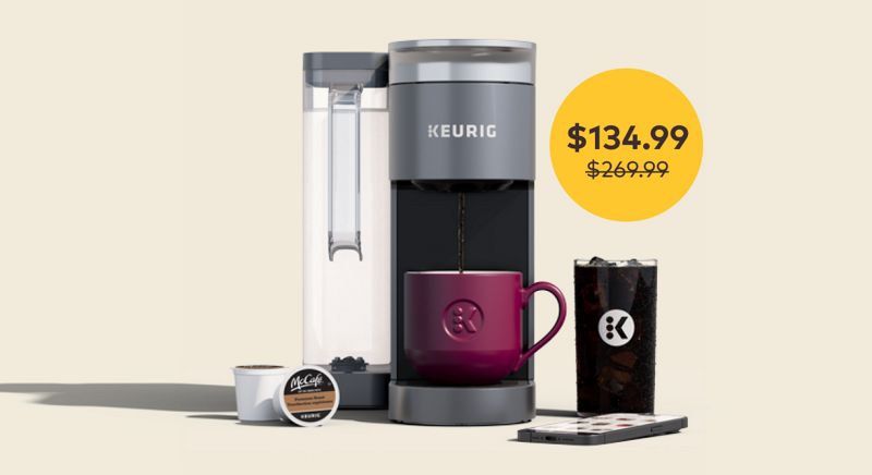 50% Off on Coffee Makers with Starter Kit