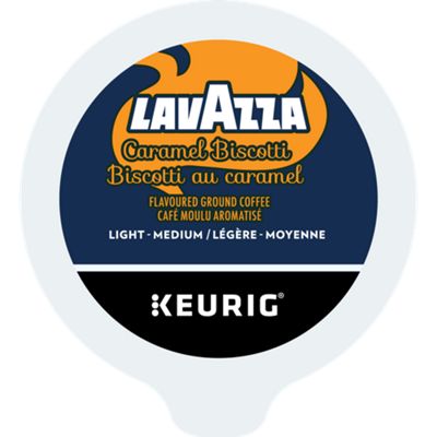 Lavazza Caramel Biscotti, K-Cup Coffee Pods