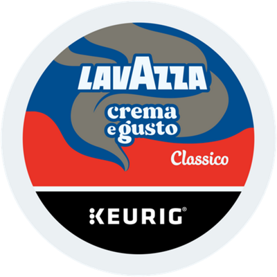A pod of Lavazza Crema e Gusto Medium Roast Coffee