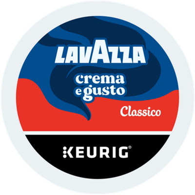 A pod of Lavazza Crema e Gusto Medium Roast Coffee