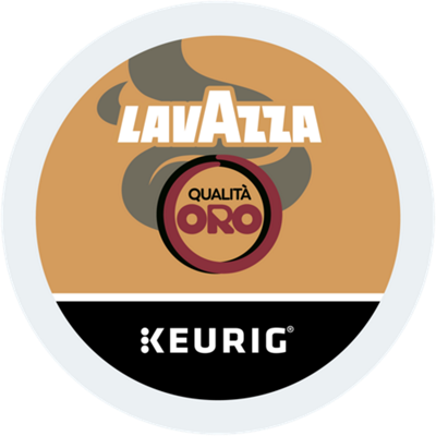 A pod of Lavazza Qualità Oro Medium Roast Coffee