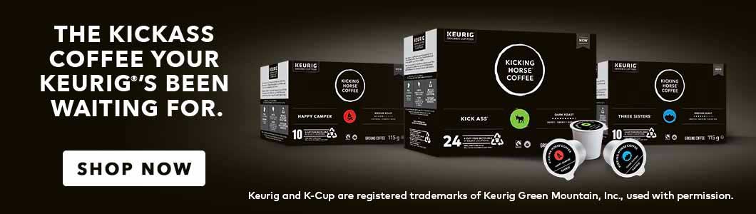 THE KICKASS COFFEE YOUR KEURIG®'S BEEN WAITING FOR. - SHOP NOW