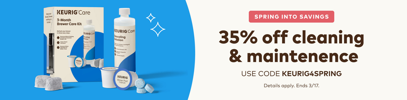 35% off cleaning and maintenance accessories