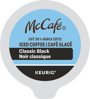 McCafé Café Glacé Noir Classique
