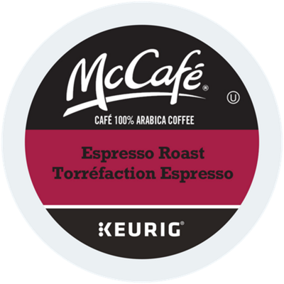McCafé café espresso de torréfaction foncée