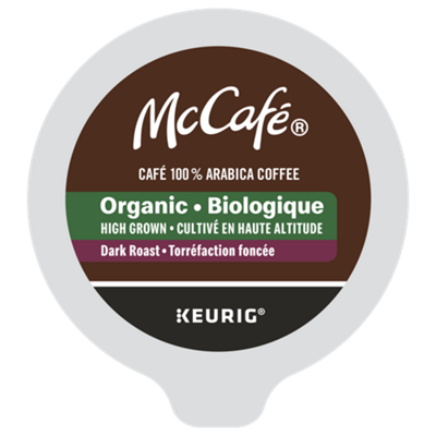 McCafé Café biologique cultivé en haute altitude torréfaction foncée