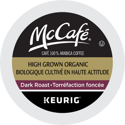 McCafé Café biologique cultivé en haute altitude torréfaction foncée