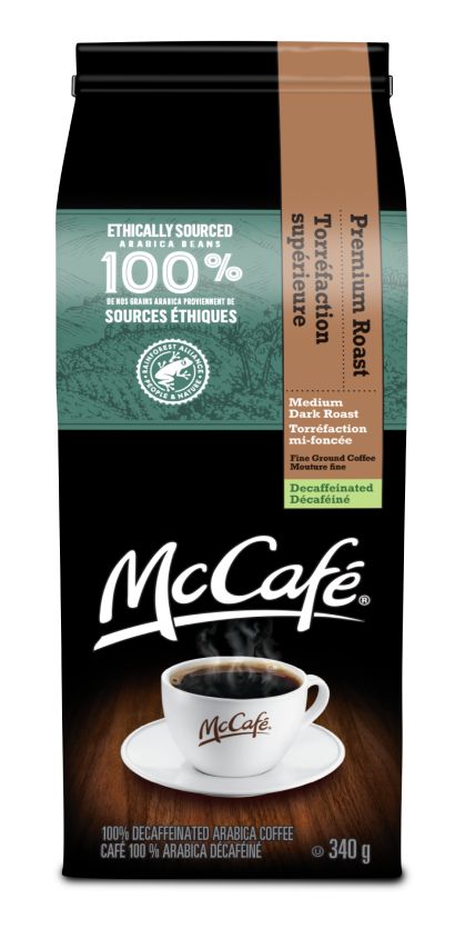 McCafé Premium Medium Dark Roast Decaf Ground Coffee