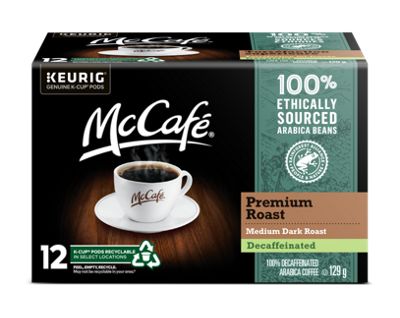 McCafé Premium Medium Dark Roast Decaf Coffee