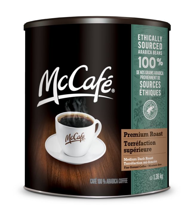 McCafé Medium Dark Roast Ground Coffee Can