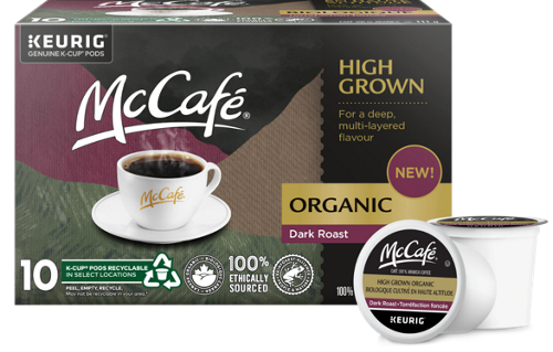 McCafé High Grown Organic Dark Roast