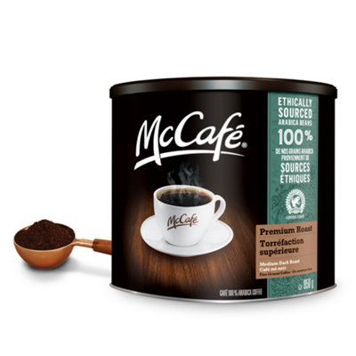 McCafé Premium Medium Dark Roast Ground Coffee Can