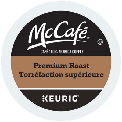 McCafé torréfaction supérieure moyenne noire