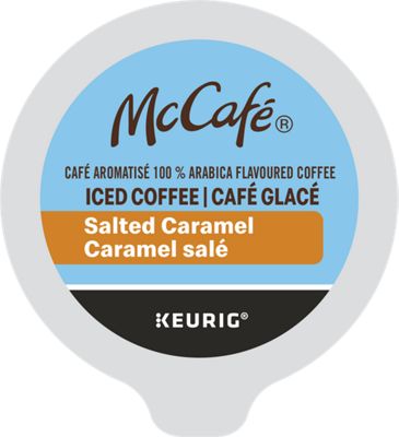 McCafé Café Glacé au Caramel Salée