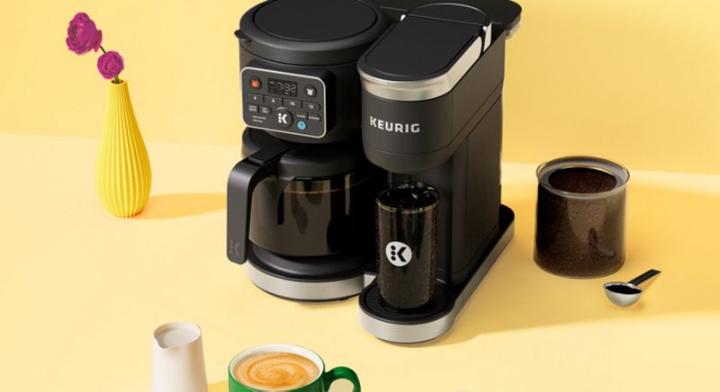 Surprise and delight — save up to $100 on coffee makers.