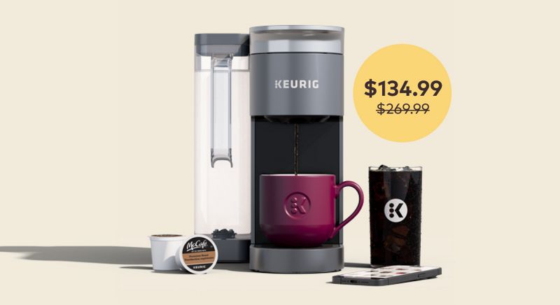50% Off on Coffee Makers with Starter Kit
