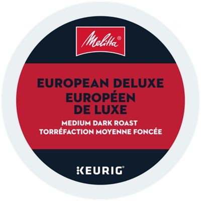 Café Melitta Européen De Luxe Torréfecation Moyenne