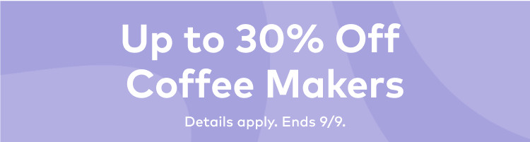 up to 30% off keurig coffee makers for this president's day