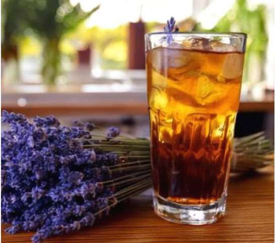 Lavender Iced Tea