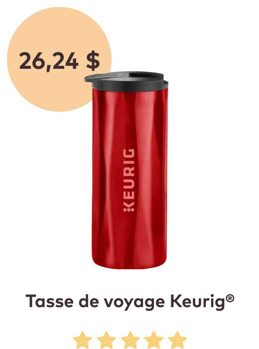 Tasse de voyage facetté bronze 14oz