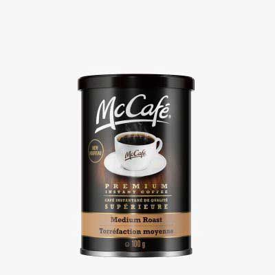 Café instantané McCafé Premium, Torréfaction Moyenne