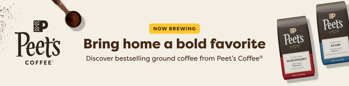 check out keurig peets bags