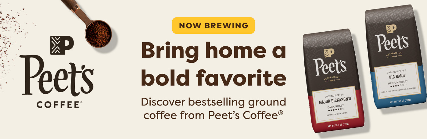 check out keurig peets bags