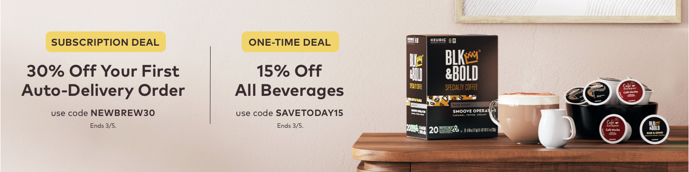 40% Off Specialty Beverages or 30% Off All Beverages with code SIPSAVE24