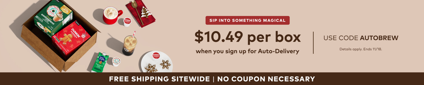 $9.99 for your first auto-delivery order