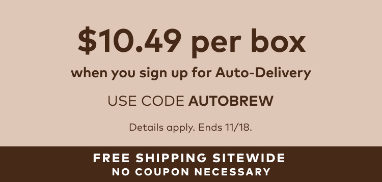 $9.99 for your first auto-delivery order