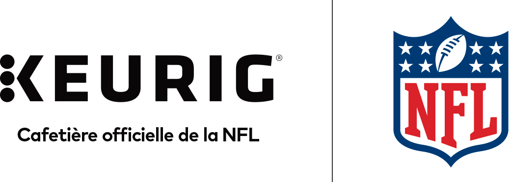 Keurig - Cafetière officielle de la NFL, avec le logo de la NFL